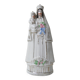 Old porcelain statue of the Virgin Mary, Notre Dame, 16.5 cm.