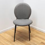 Checkerboard design chair