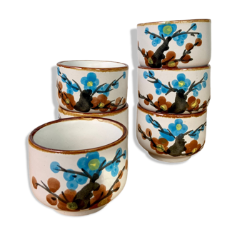 Korean hand-painted tea cups