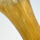 XXL - Large Murano glass vase sommerso yellow amber vintage 1960-70