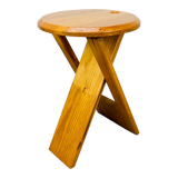 Suzy folding stool by Adrian Reed in pine