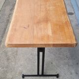 Wooden and metal table 1960