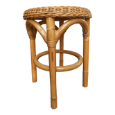 Tabouret en rotin