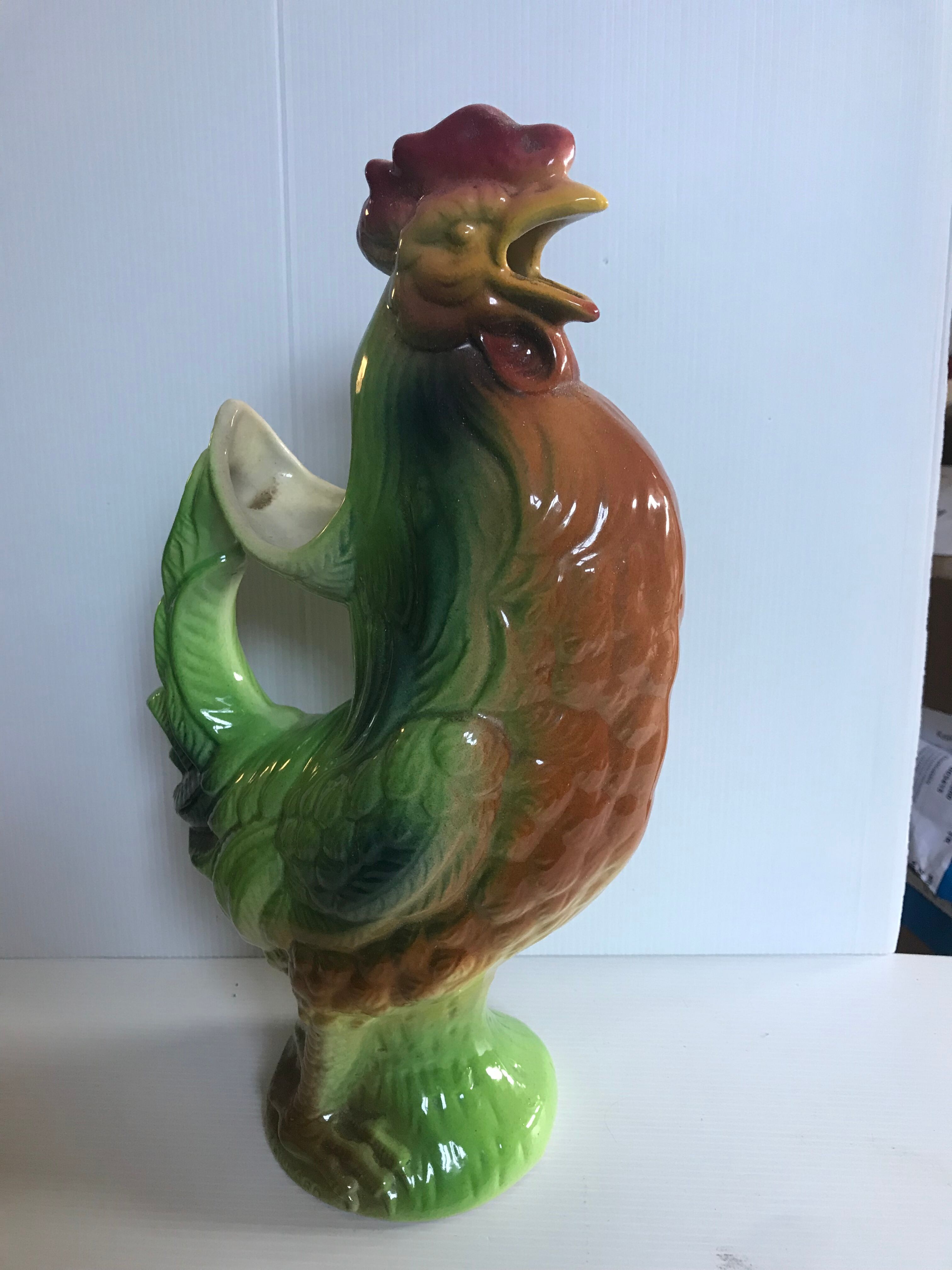 Pitcher rooster Saint Clément