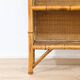 Superb antique bamboo and rattan library – 19th century