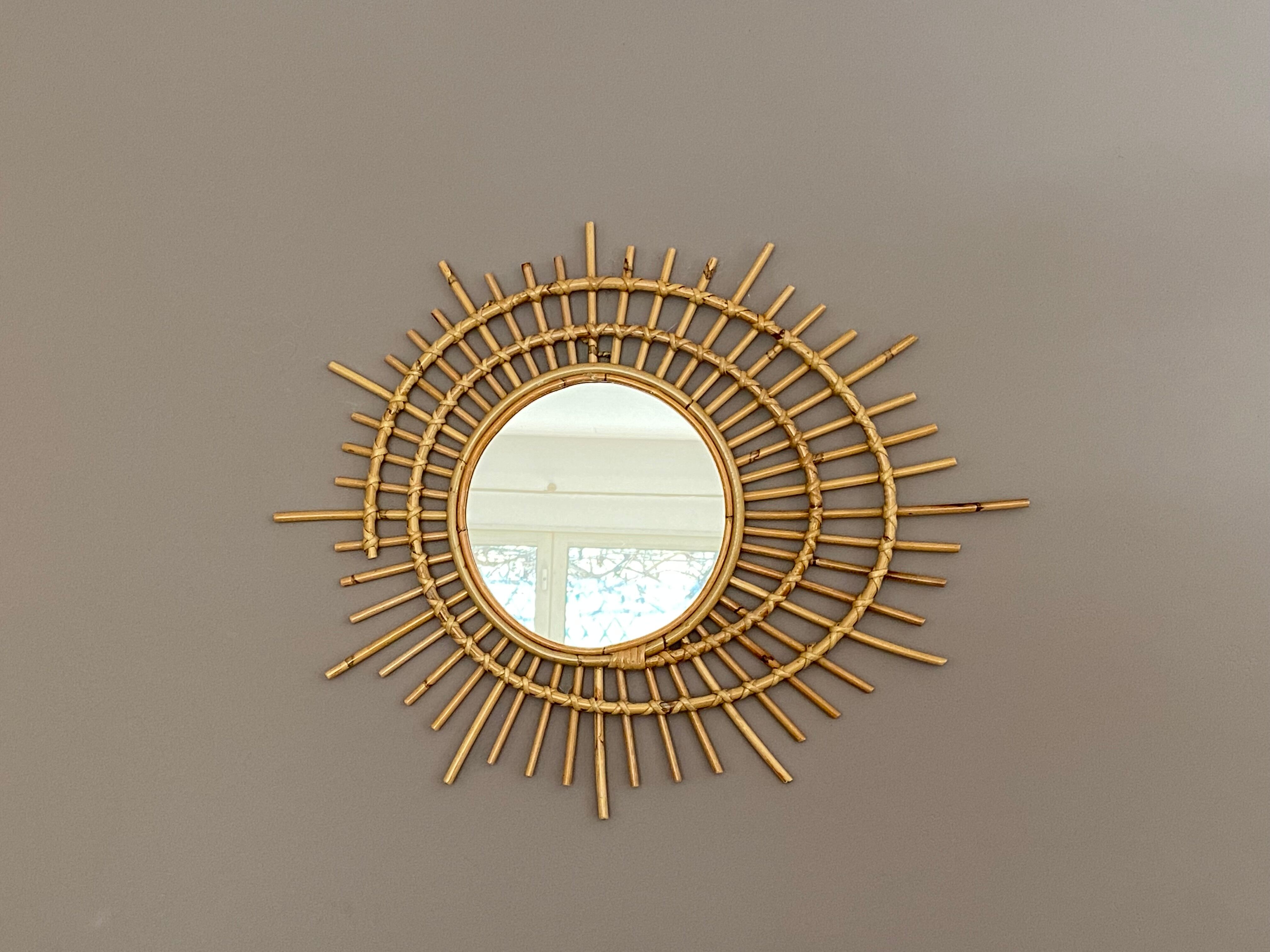 Ortf sun mirror. 75x65cm. 1960.