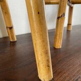 Vintage rattan stools
