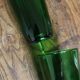 Un lot de 4 grands verres Vereco vert vintage