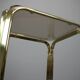Mid-Century Brass and Smoked Glass Tea Table, 1970s, Germany