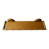 Wooden wall shelf, imitating bamboo