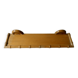 Etagère murale en bois, imitant le bambou