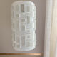 Suspension globe opale 1970s