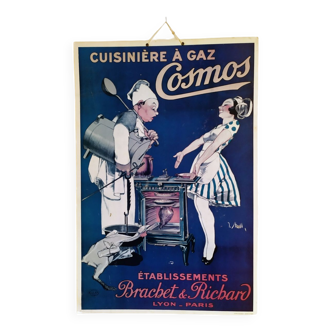 Cosmos advertising cardboard