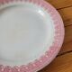 Grande assiette plate Terre de fer Lace de GWT&S