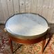 Table basse bouillotte à oreilles de style Louis XVI