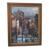 Painting - oil on canvas..Paris,, c.1973 signed