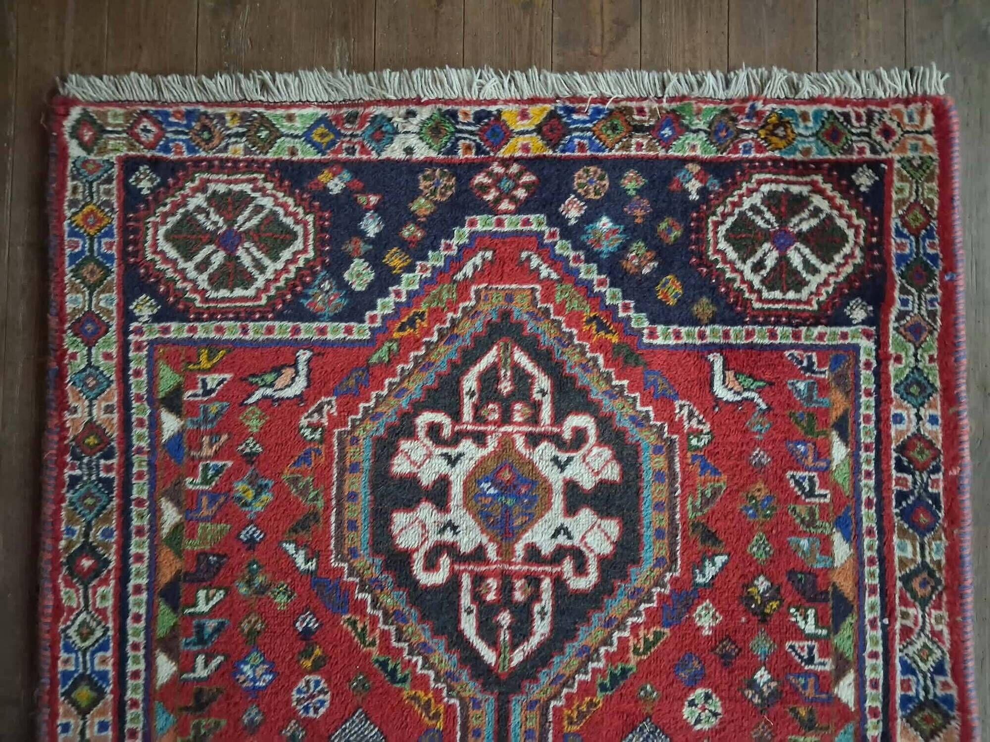 Handmade Persian Shiraz rug 155x115cm
