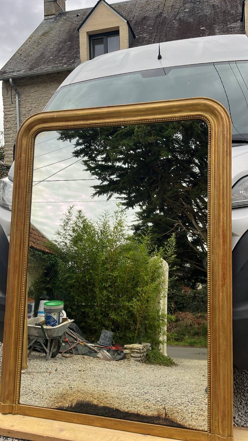 Miroir ancien Louis Philippe 140/102 cm