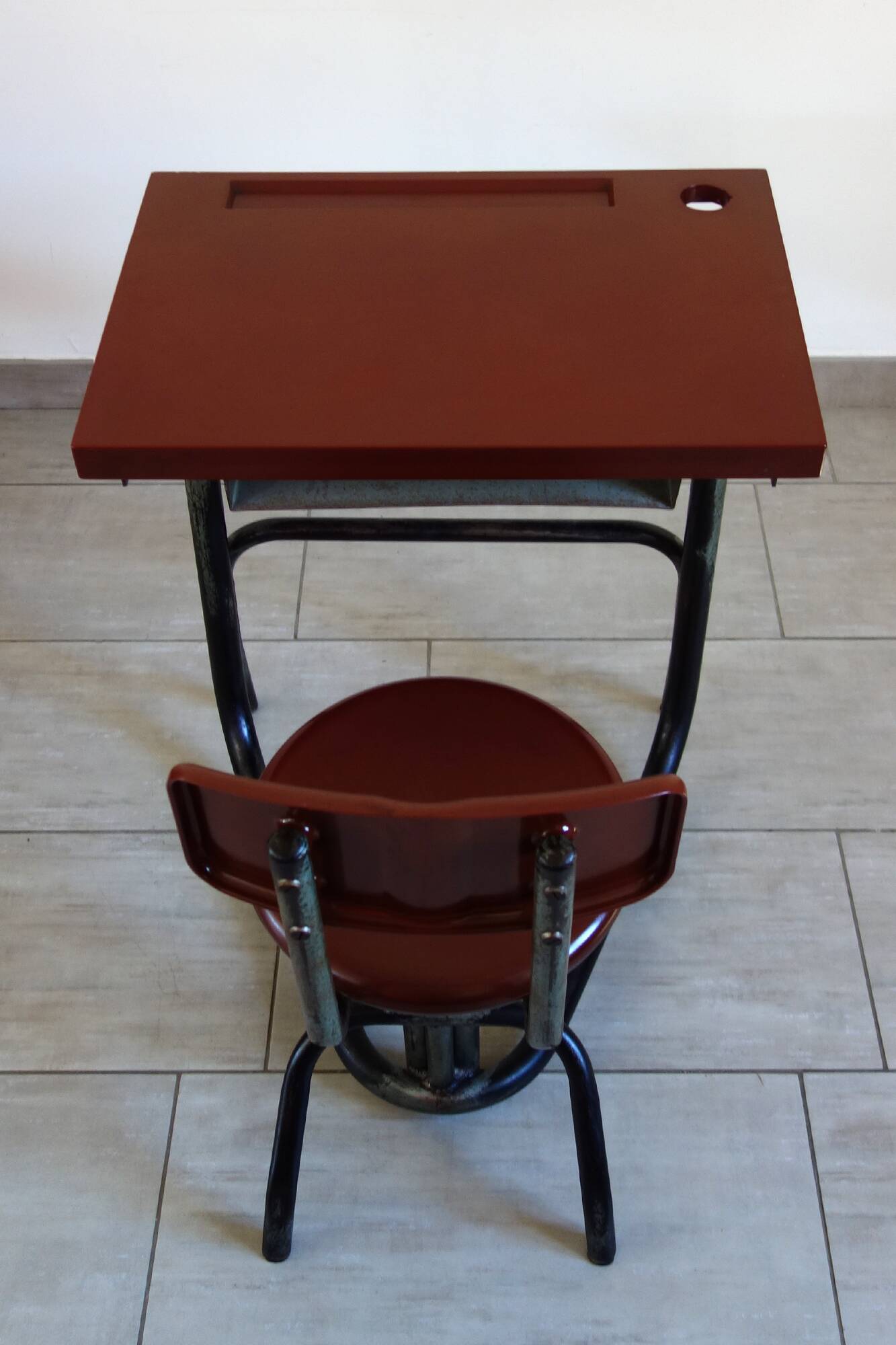 Old school desk from the 1930s