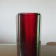Vase Sommerso Murano design Luigi Mandruzzatto années 60