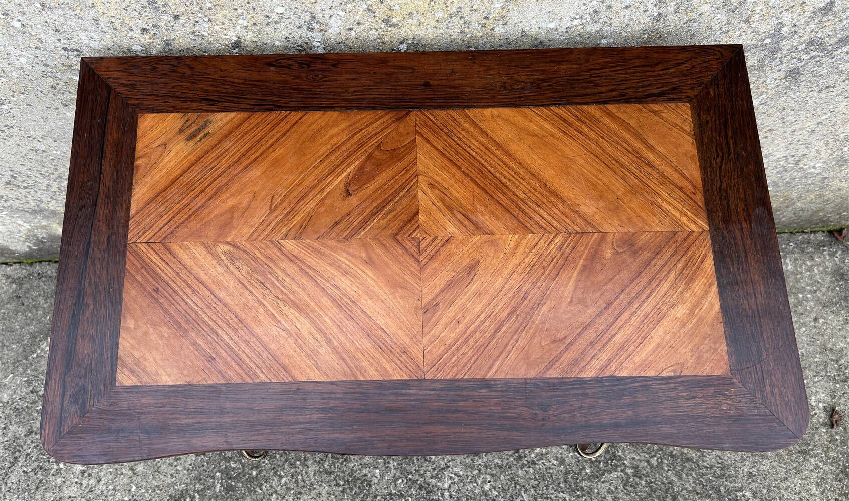 Louis XV style console table, late 19th century