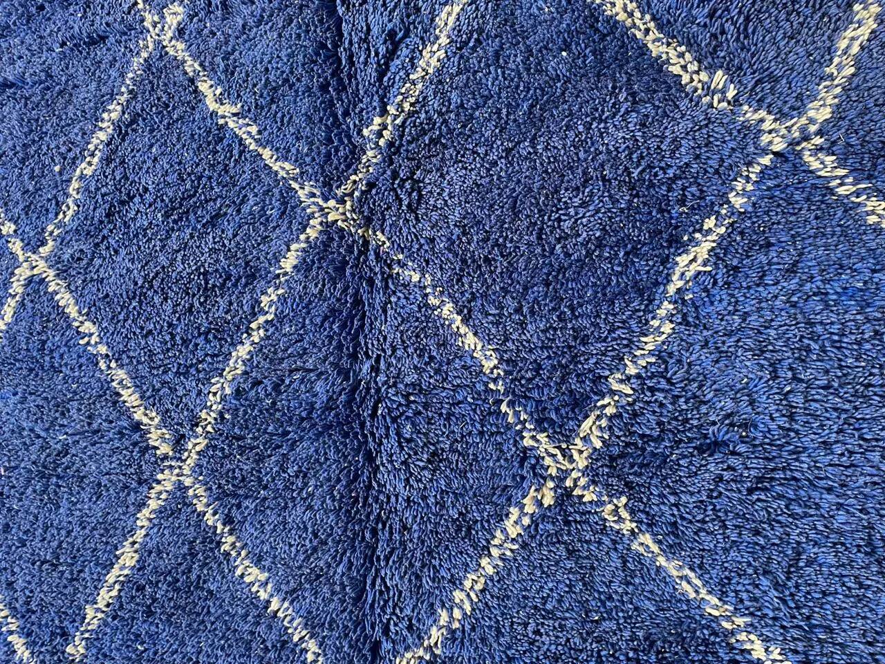 Berber rug in natural wool 2.5x1.5 m