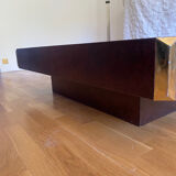 Coffee table by Willy RIZZO for Mario SABOT
