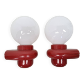 Pair of Allibert wall lights