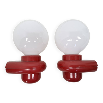 Pair of Allibert wall lights