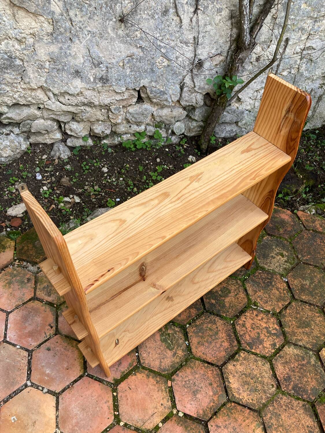 Vintage wall shelf
