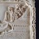 Sculpted resin plaque in the style of China.