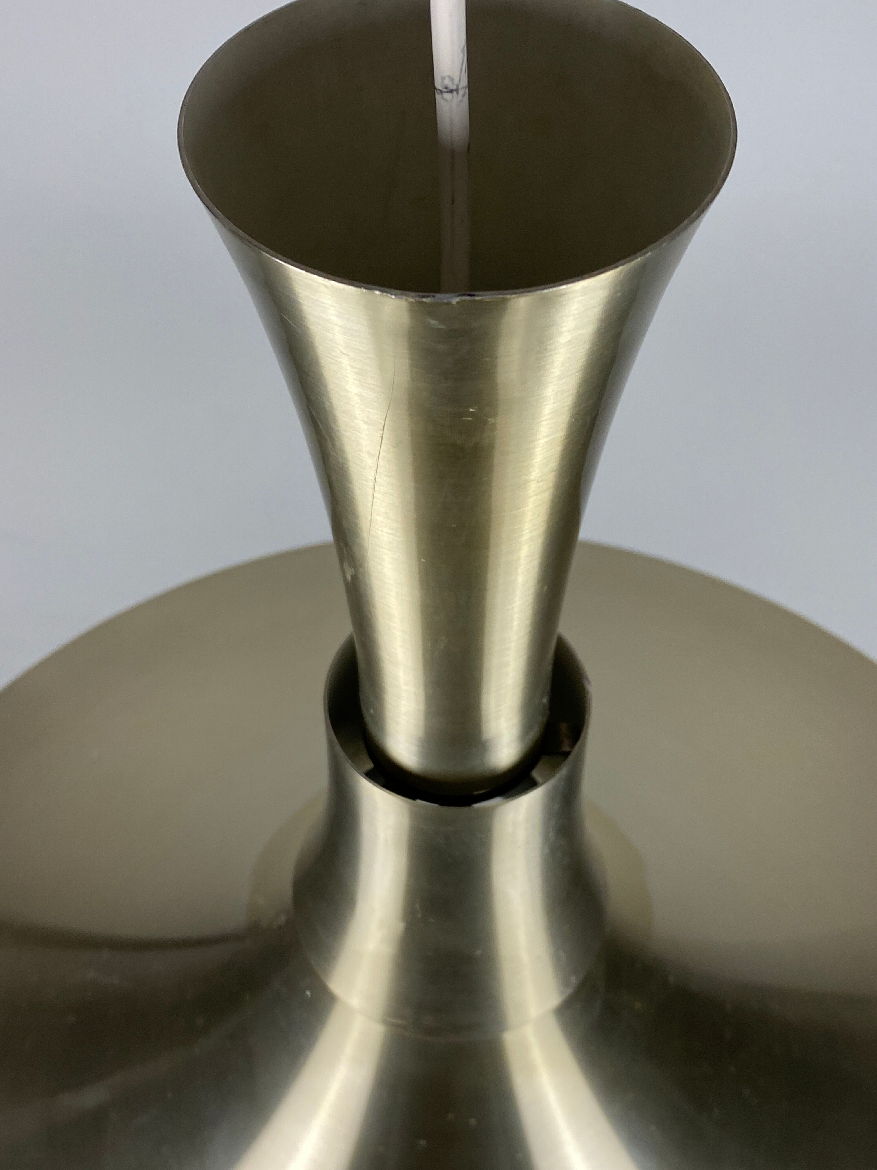 Trumpet shaped Pendant Lamp by Bent Nordsted for Lyskaer Belysning