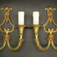 Paire d'appliques style Louis XV - bronze EPI Paris