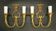 Pair of Louis XV style wall lights - bronze EPI Paris