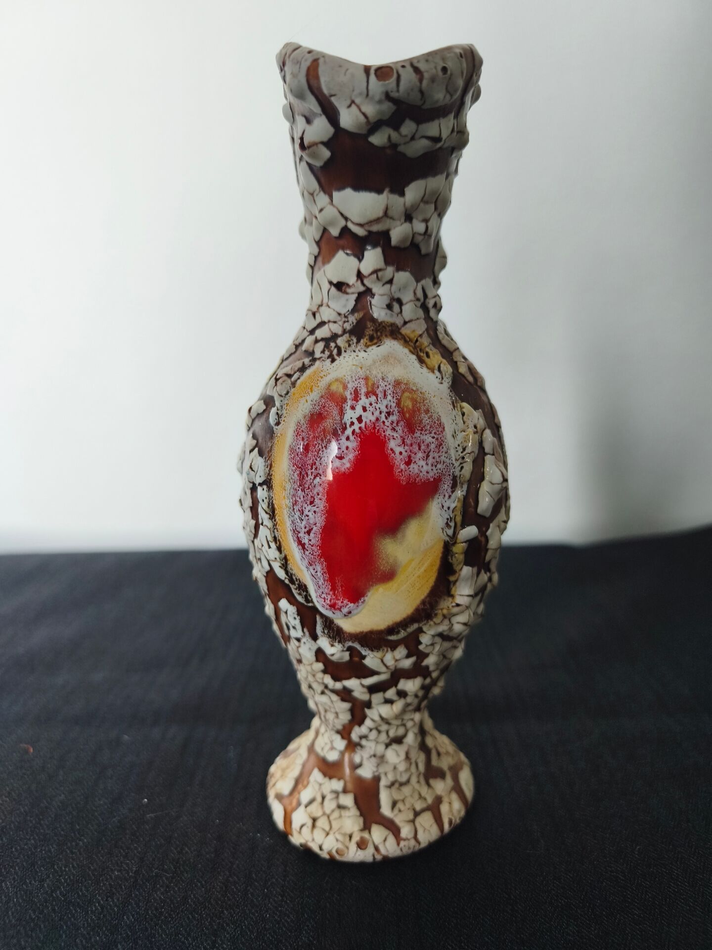Vase fat lava, années 70