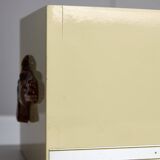 Vintage Ice Cube Holder with Ceramic Horse-Head