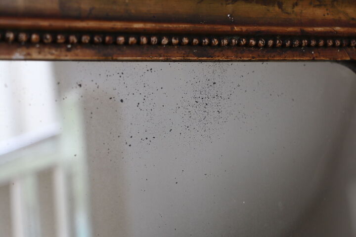 Old golden mirror 105x77cm