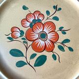 Vintage k&g luneville french ceramic dish and salad bowl