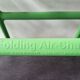 Set of 2 green Folding Air Chairs by Jasper Morrison for Magis, Italy 2003/2005