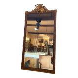 Miroir en bois doré, XIXe siècle