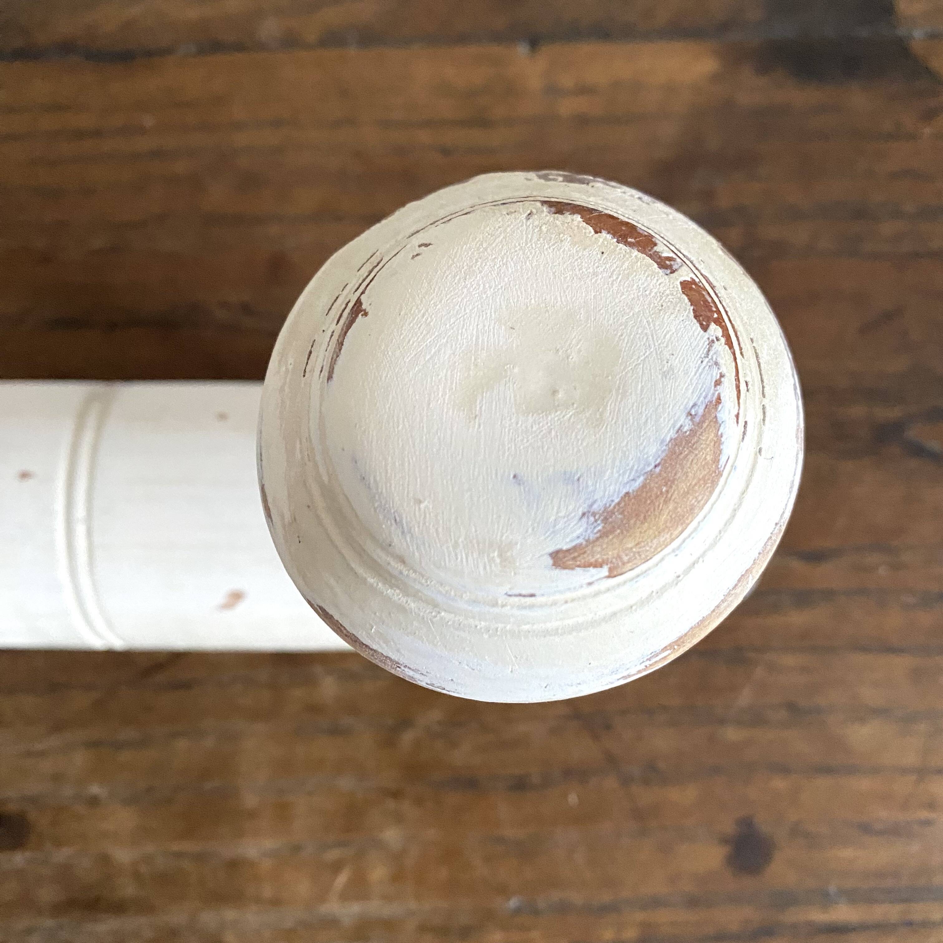 Old patinated wall coat rack