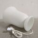 White opaline mood lamp from the 60s/70s