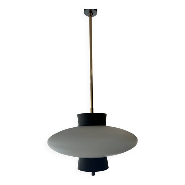 Suspension Italienne 1960s, verre Murano