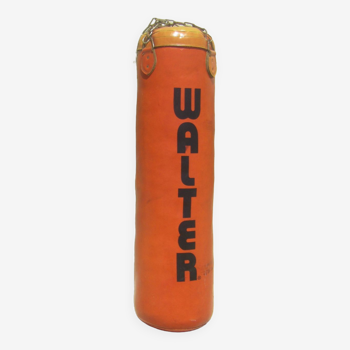 Walter vintage leather punching bag