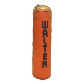 Walter vintage leather punching bag