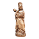 Statuette de la Vierge à l'Enfant en bois sculpté –24,5 cm– Vers 1955-1975