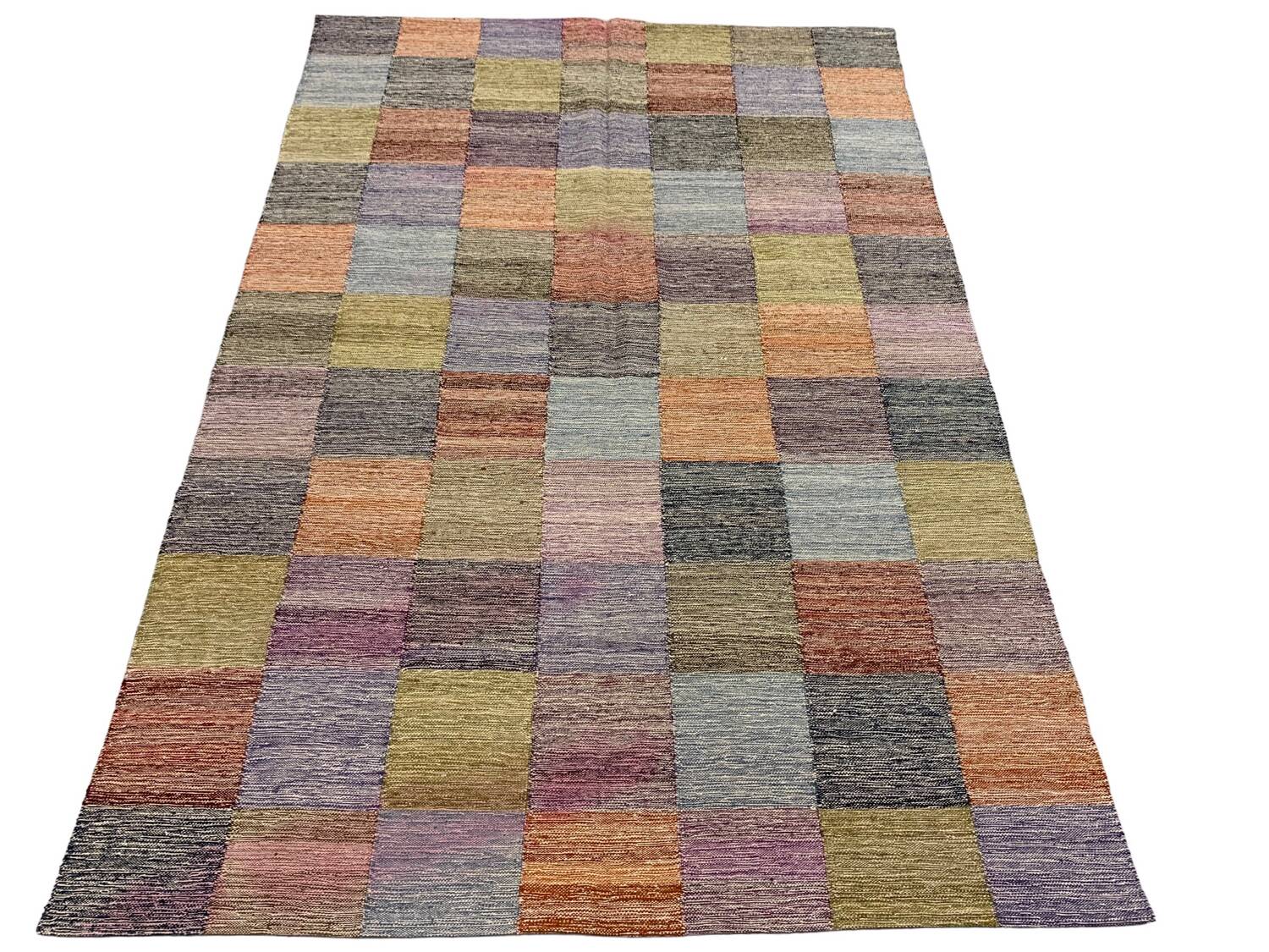 Handmade checkered kilim