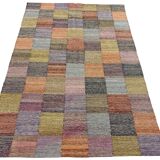 Handmade checkered kilim