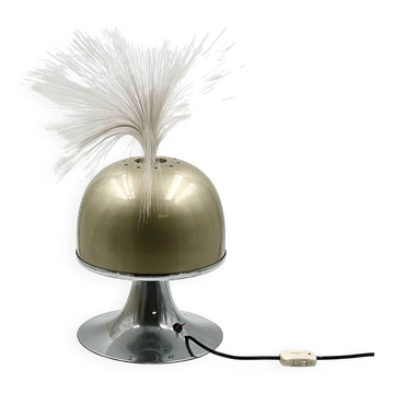 Vintage 60s Ambient Light with Color Disc and Metal Base