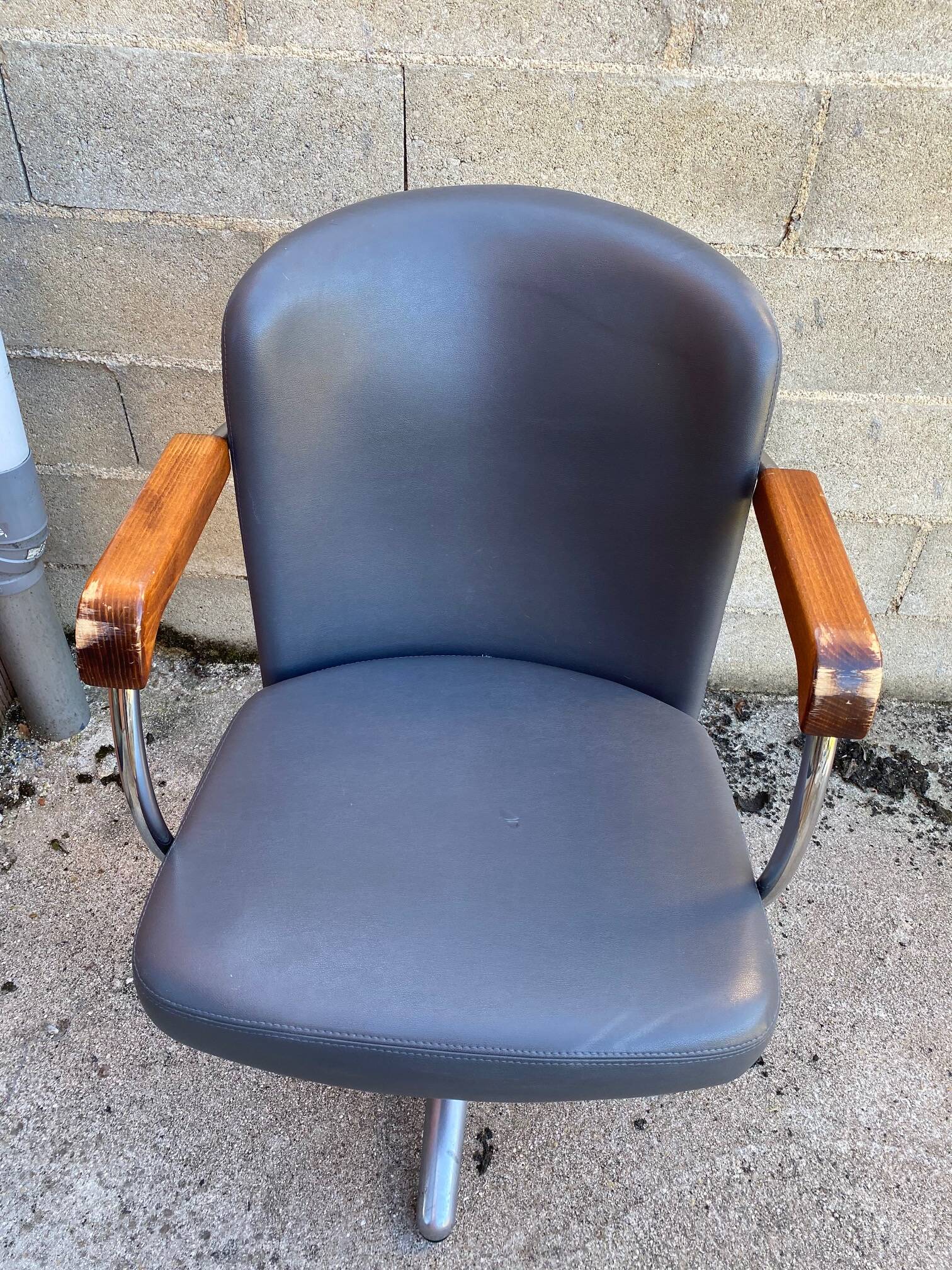 Vintage barber chair